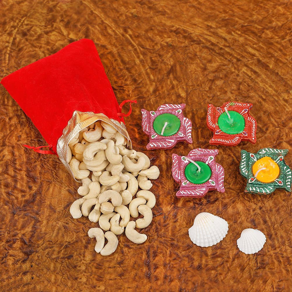  Cashew Diyas Pack