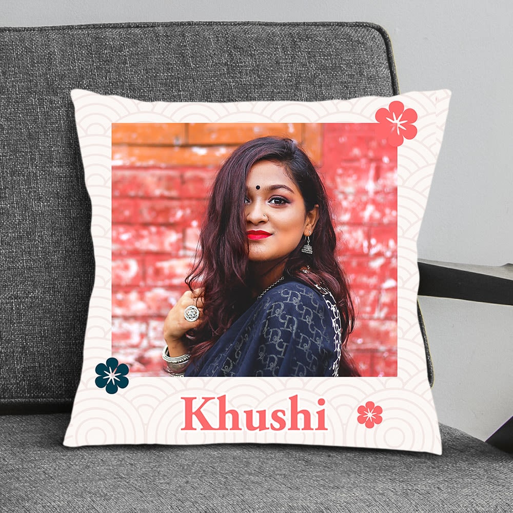  Personalized Girl Cushion